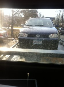 Ian's Car Getting Towed :-(