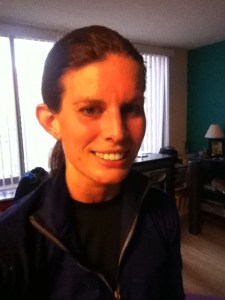 Smiling after getting home from last week's track workout - need to remember that post workout feeling so I keep getting out there for speed sessions!