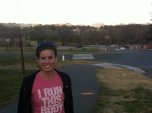 Rocking My I Run This Body Shirt! 