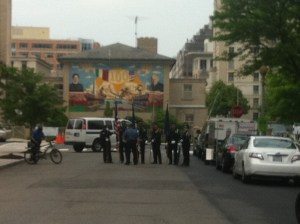 Color Guard before the National Anthem